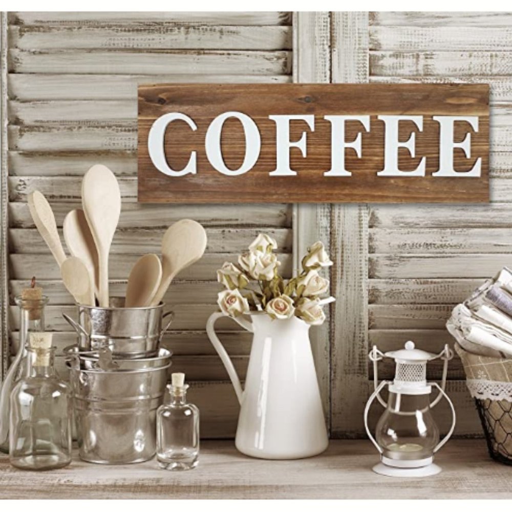 Rustic Lettered Hanging Sign